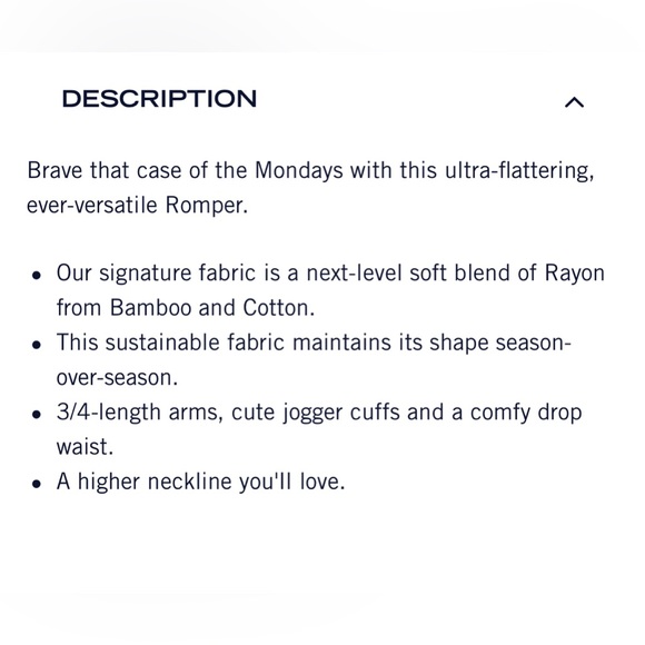 NWOT Smash + Tess Monday Romper - Picture 3 of 11